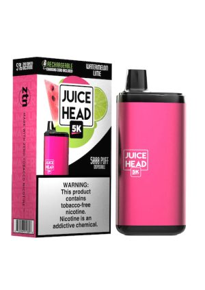 Disposable vape filled with nicotine e-liquid